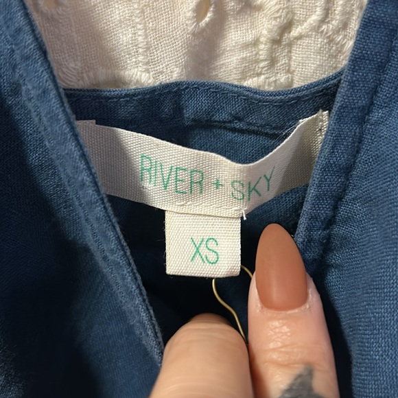 River sky  dress New with tags - Picture 6 of 6